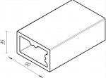 Лага 60х35x4000 (артикул )